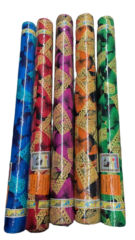 Printed 44/45” Polyester TTC Fabric - price per meter
