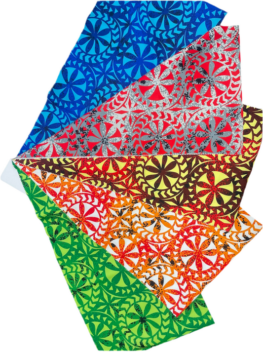 Polyester printed mini Matt fabric 57/58” width - price per meter
