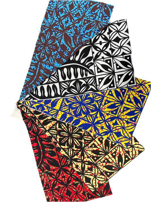 Polyester printed mini Matt fabric 57/58” width - price per meter