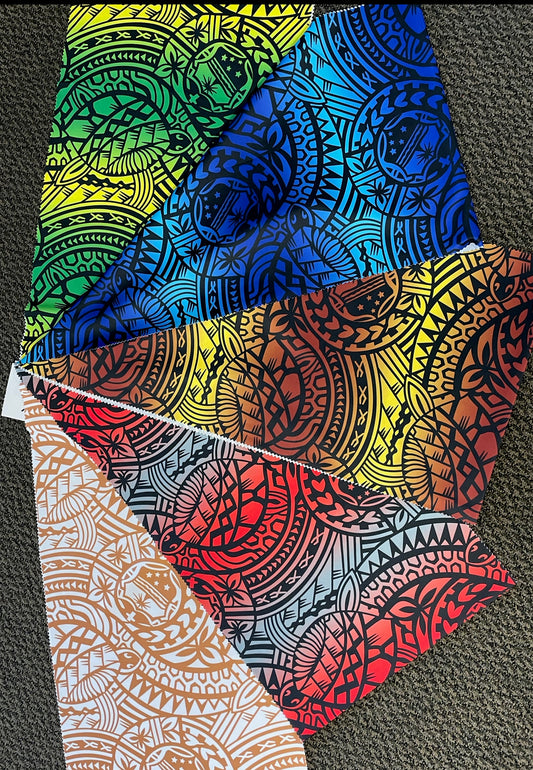 Printed polyester 2 way stretch fabric 57/58” width - price per meter