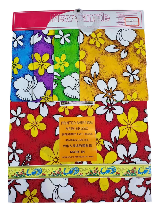 Printed 35/36” Polyester TTC Fabric - 20 yard roll