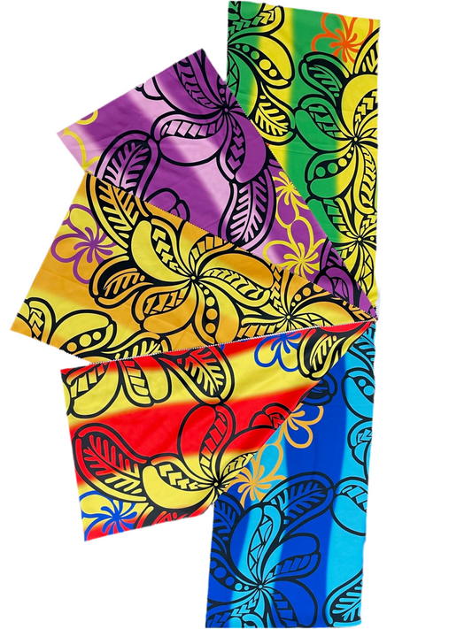 Printed polyester 2 way stretch fabric 57/58” width - price per meter