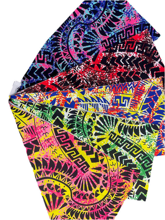 Polyester printed mini Matt fabric 57/58” width - price per meter