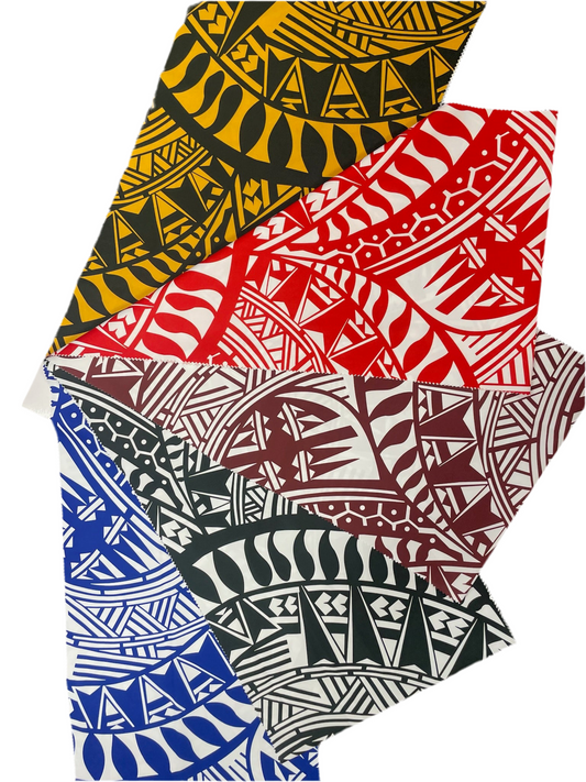 Polyester printed mini Matt fabric 57/58” width - price per meter