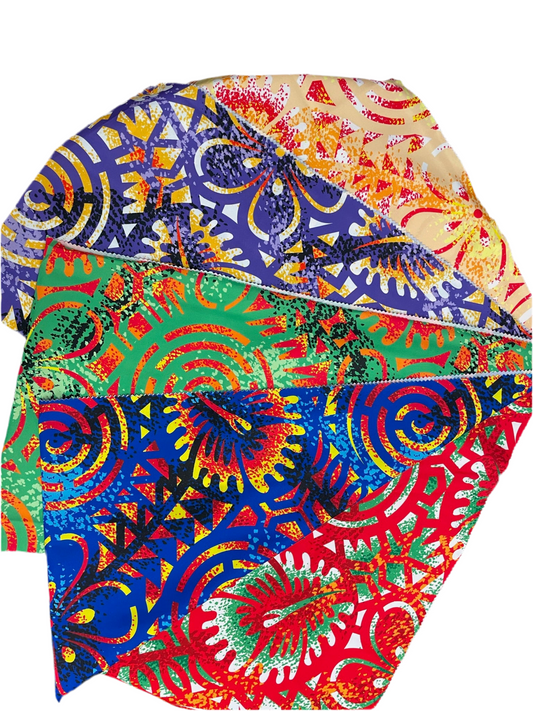Polyester printed mini Matt fabric 57/58” width - price per meter