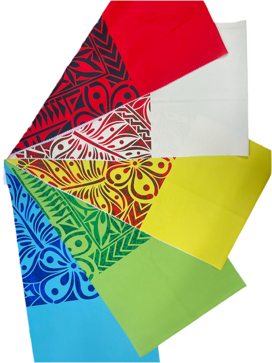 Polyester printed mini Matt fabric 57/58” width - price per meter
