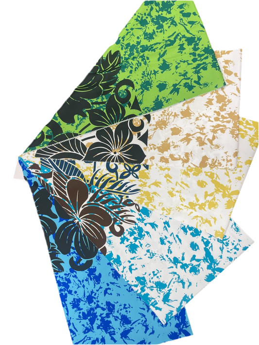 Polyester printed mini Matt fabric 57/58” width - price per meter