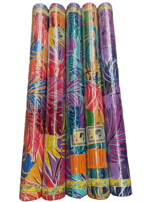 Printed 44/45” Polyester TTC Fabric - price per meter