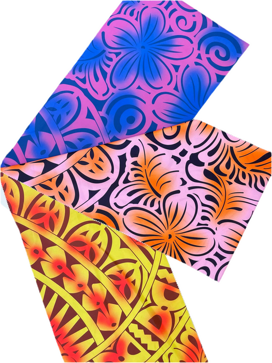 Polyester printed mini Matt fabric 57/58” width - price per meter