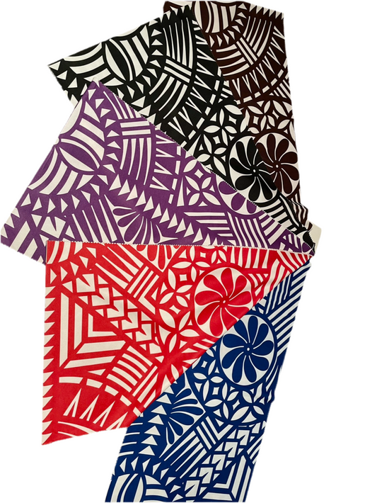 Printed polyester 2 way stretch fabric 57/58” width - price per meter