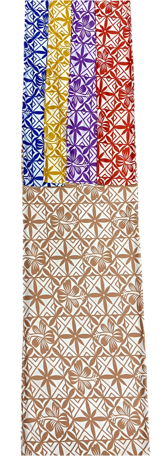 Printed polyester multi directional stretch fabric 57/58” width - price per meter